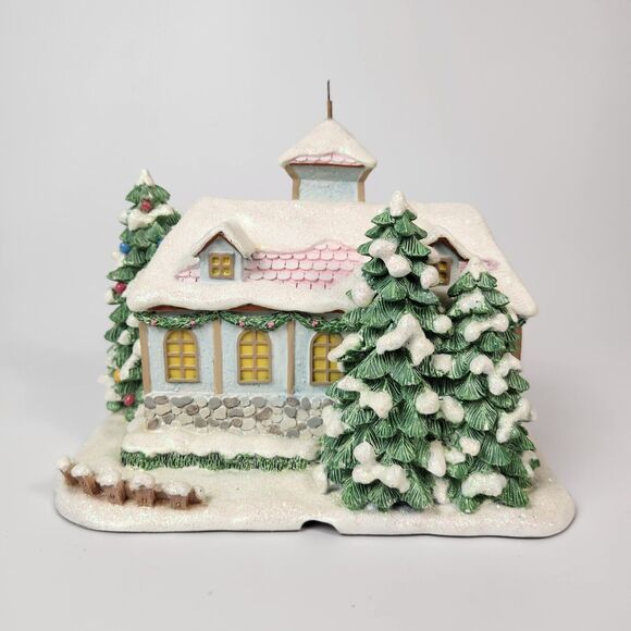 Precious Moments Hawthorne Village Christm Mugs and Hugs Precinct Police Station - Picture 5 of 13